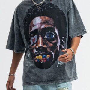 Camiseta de algodón con estampado gráfico