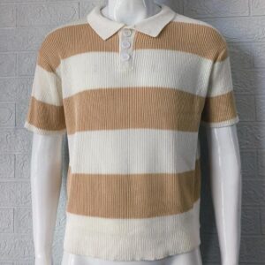 Polo de punto de manga corta