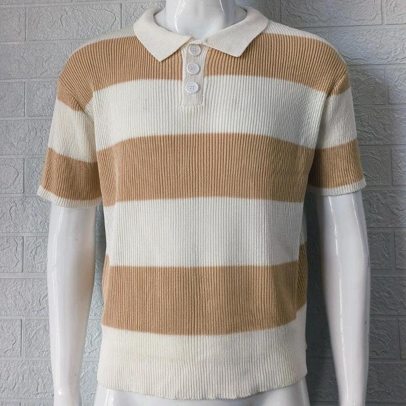 Polo de punto de manga corta