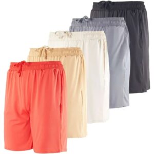 Pack de 5 shorts de entreno de secado rápido
