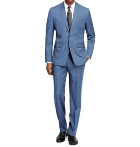 Traje slim de dos piezas para oficina