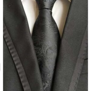 Corbata de seda con dibujo clásico