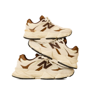 Sneaker Retro Beige Crema Mujer | Chunky