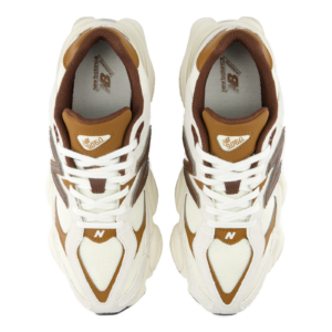 Sneaker Retro Beige Crema Mujer | Chunky